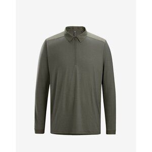 Arc'teryx Veilance Frame Long Sleeve Polo Forage Size Small